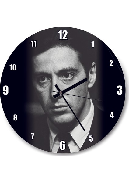 Cakatablo The Godfather Corleone Sb Görseli Duvar Saati