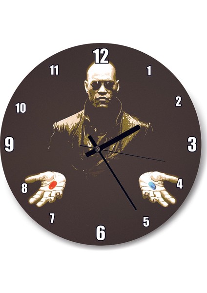 Cakatablo The Matrix Duvar Saati