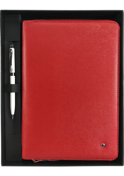 A5 Apple iPad Kılıfı Kalem Kırmızı DR8113-C2M