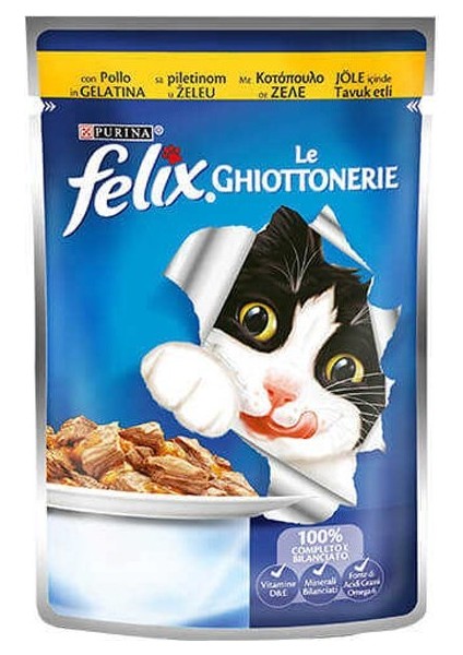 Tavuklu Yaş Kedi Maması 85 gr x 6 Adet