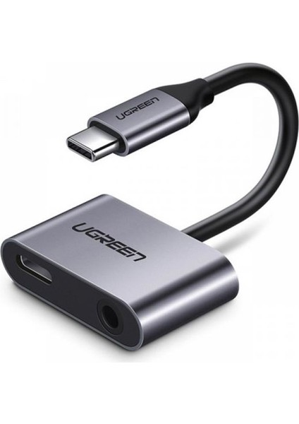 Type-C 3.5mm Kulaklık ve Şarj Dönüştürücü