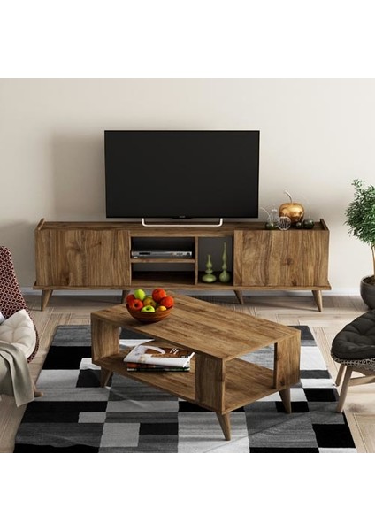 1310-2022 Tv Ünitesi ve Orta Sehpa Takımı
