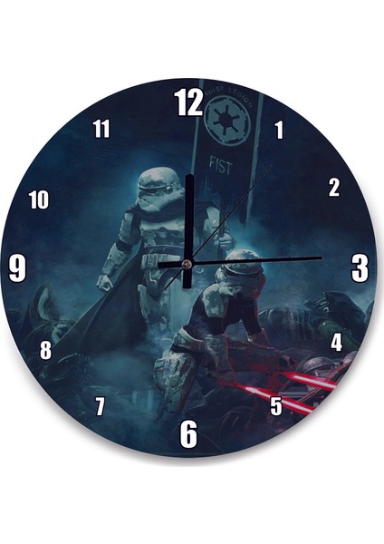 Cakatablo Star Wars Vader's Fist Duvar Saati