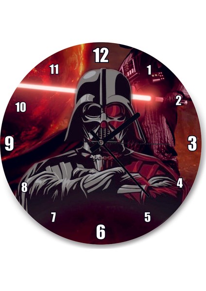 Cakatablo Star Wars Savaşçılar Duvar Saati