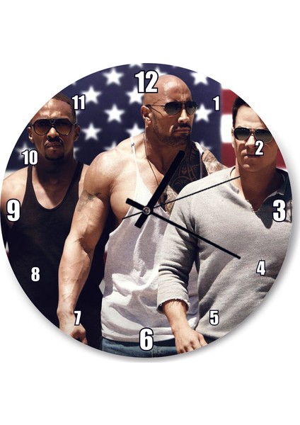 Cakatablo Peeples Film Afiş Duvar Saati