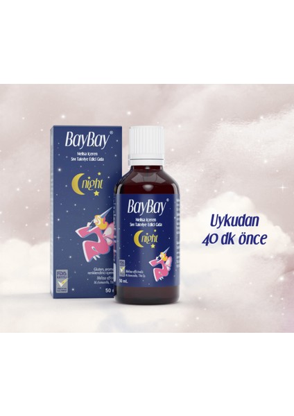 Olan Çocuklar Için Baybay Night Damla 50 ml fiyatları