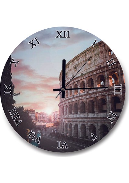 Cakatablo Roma Eseri Kolezyum Duvar Saati