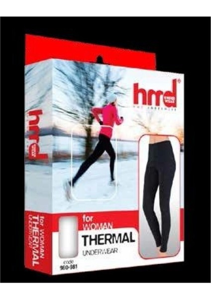 4021 Uzun Kadın Termal İçlik - Siyah fiyatları