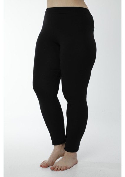 4019 3'lü Pamuk Uzun Tayt - Siyah fiyatları
