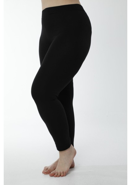 4019 Pamuk Battal Boy Uzun Tayt - Siyah modelleri