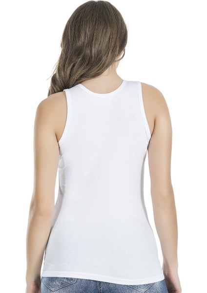 Geniş Askılı Kadın Beyaz Atlet 213 fiyatları