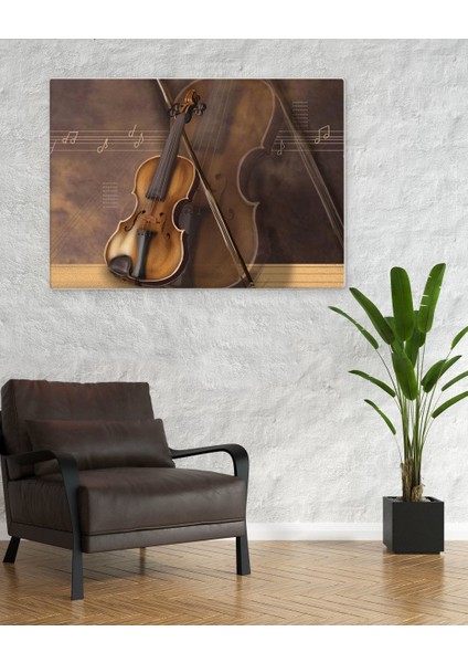 Gift Kemanın Notaları Tasarımlı Kanvas Tablo 50X70CM