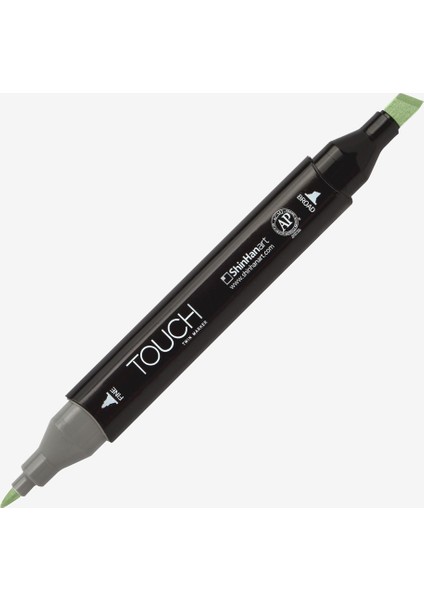 Shinhan : Touch Twin Marker : Çift Uçlu Markör Kalem : Lime Green : GY175