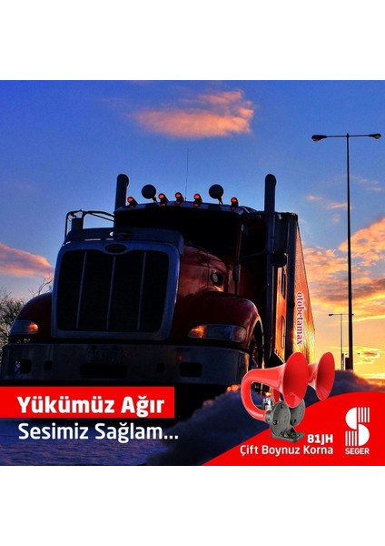 24 V Çift Boynuz Korna Daf,vabis,man,scanıa,marin Ean fırsatları