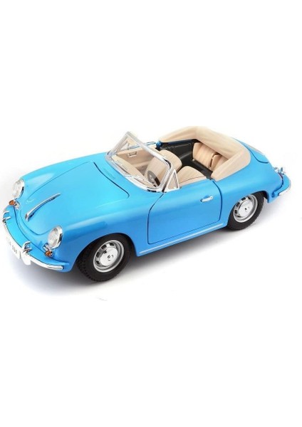 12025 Burago 1:18 Porsche 356B Cabriolet 1961 Model Araba fiyatları
