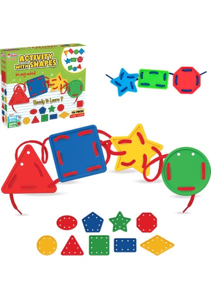 Fen Toys 03674 Dede- Şekillerle Aktivite