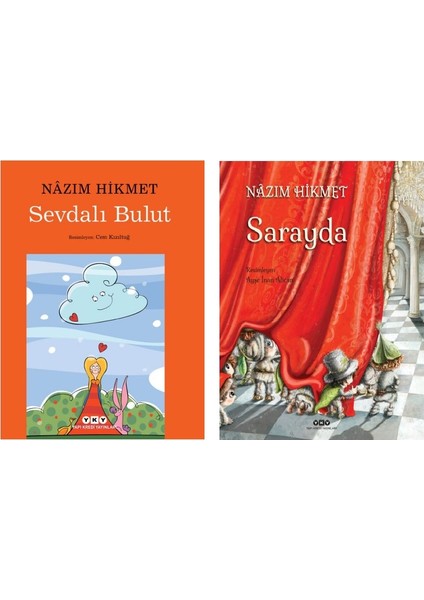 Nazım Hikmet Sevdalı Bulut Karton + Sarayda Ciltli 2 Kitap Set