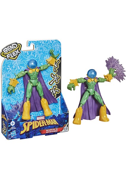 F0973 Mysterio Bend & Flex Figür / +4 Yaş / Spider-Man