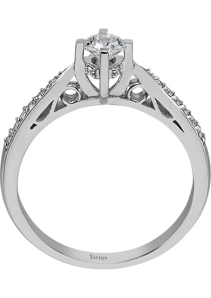 G Renk Toplam 0,42 Karat Pırlanta Tektaş Yüzük 0417R0136 modelleri