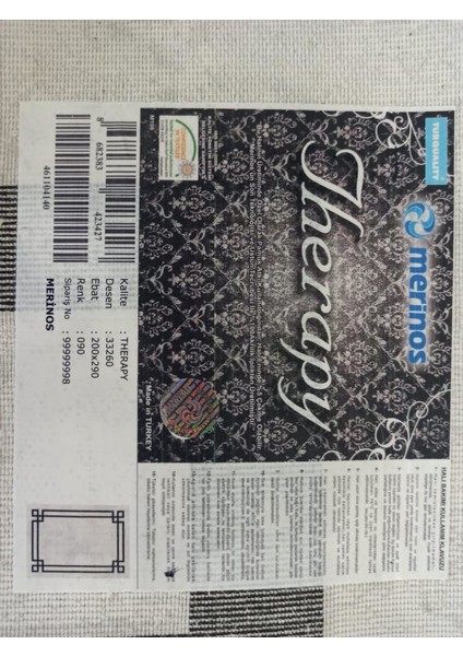 Therapy 33260 090 Gri/siyah 200X290 5,80 M2 indirimleri
