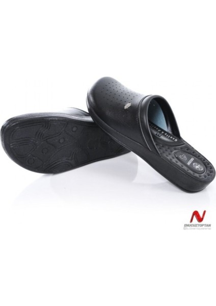 Unisex Siyah Sabo Terlik Anatomik Taban