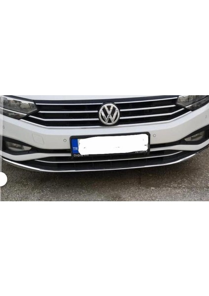 Vw Passat 3c B8,5 Krom Ön Tampon Alt Çıta 3 Prç. 2019 > P.çelik