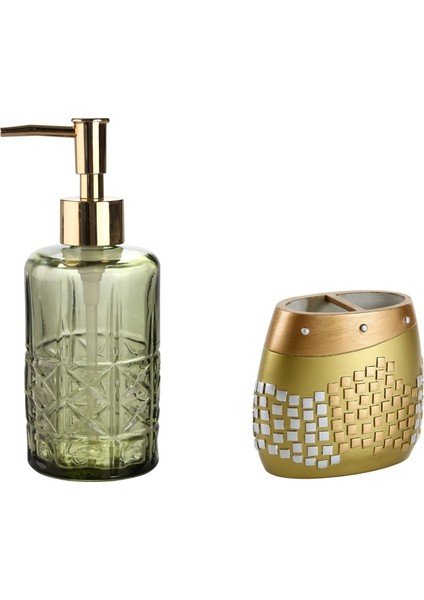 Sıvı Sabunluk ve Diş Fırçalık 2'li Mozaik fiyatları