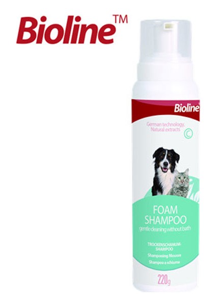 Kedi ve Köpek Köpük Şampuan 220 gr