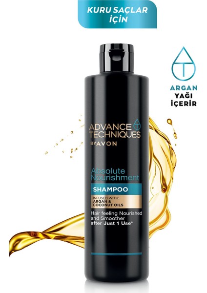 Advance Techniques Argan Yağı Içeren Besleyici Şampuan 400 Ml.