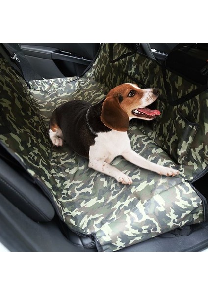 Kamuflaj Desenli Oto Koltuk Köpek Örtüsü Araç Koltuk Kılıfı Araç Içi Arka Koltuk Köpek Örtüsü modelleri
