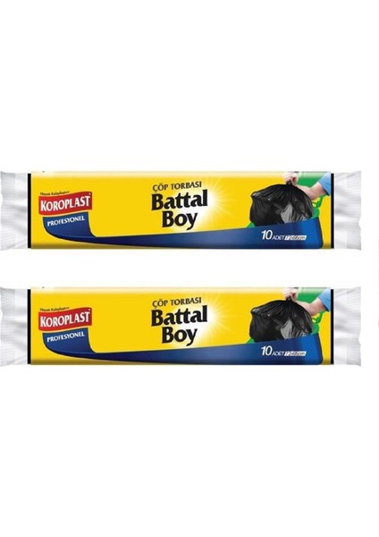 Çöp Torbası Prof Battal Boy 10'lu x 2