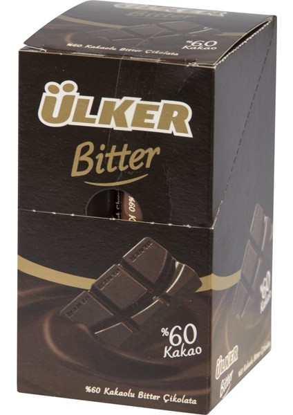 Baton Bitter Çikolata 30G 12 Adet