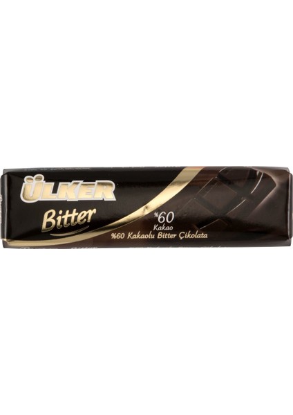 Baton Bitter Çikolata 30G 12 Adet