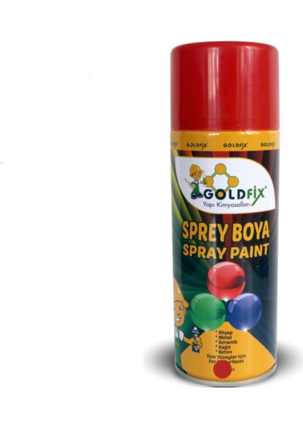 Sprey Boya 200 ml Kırmızı