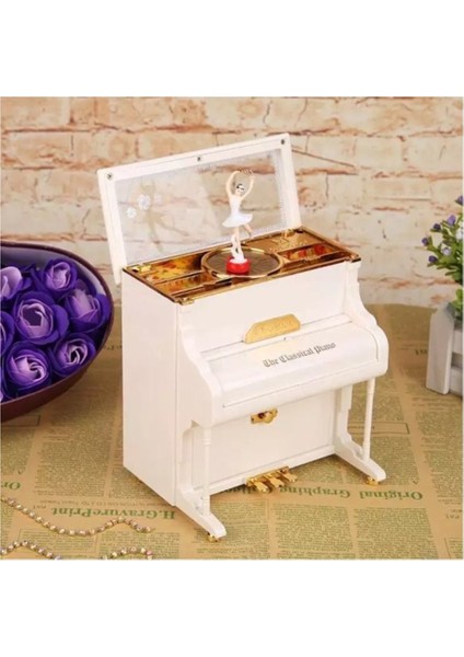 Hediye Sahibi Dans Eden Balerinli Piyano Müzik Ve Takı Kutusu fiyatları