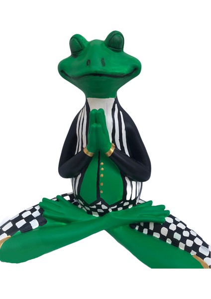 Yogacı Kermit Kurbağa Çizgili