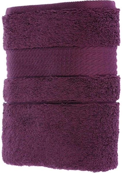 Trendy 90X150 Koyu Lila Banyo Havlusu