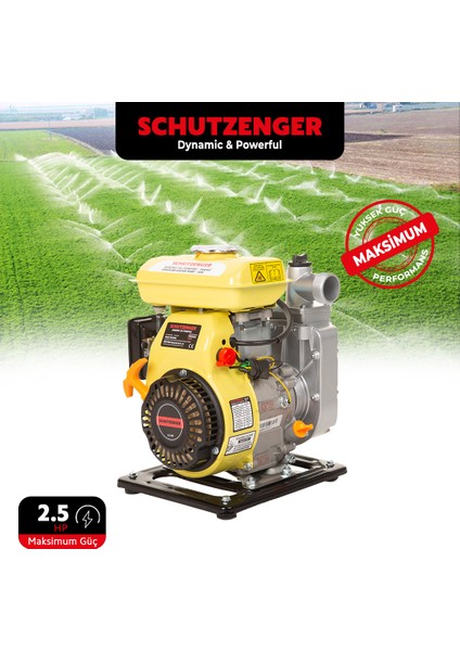 Benzinli Su Pompası SC-40A 1,5 Inç 2,5 Hp indirimleri