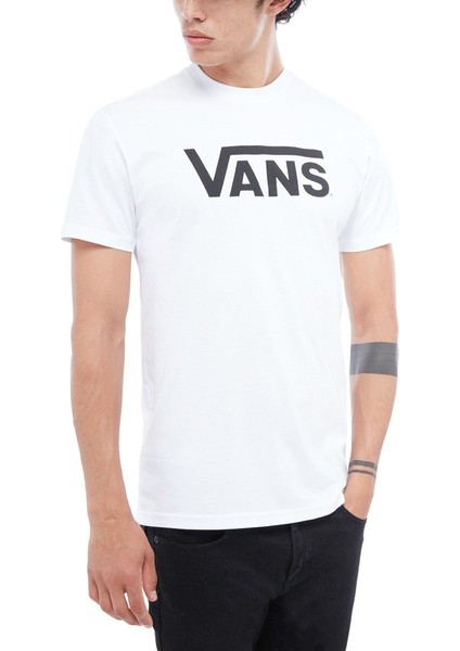 Erkek White/Black Spor T-Shirt