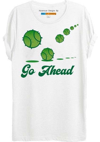 Soha Tenis Temalı Baskılı T-Shirt - W