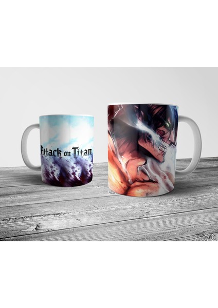 Attack On Titan Kupa Bardak Model 3