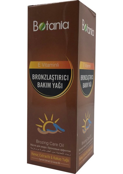 Bronzlaştırıcı Bakım Yağı 150 Ml