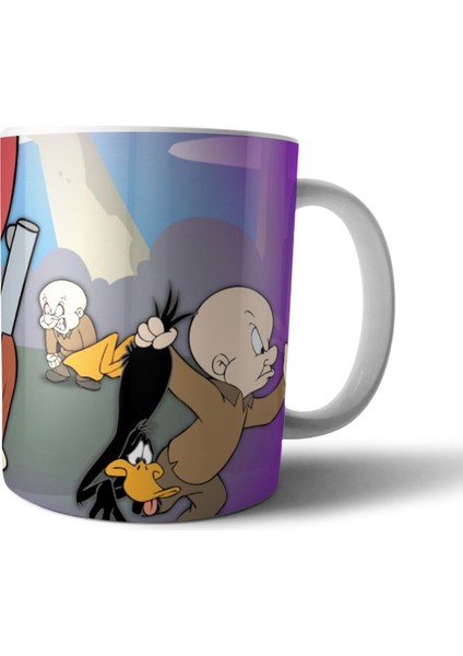 Elmer Fudd Bugs Bunny Kupa Bardak Model 2