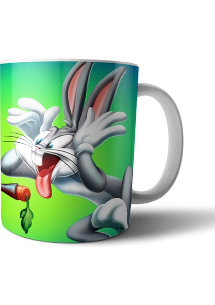 Elmer Fudd Bugs Bunny Kupa Bardak Model 3