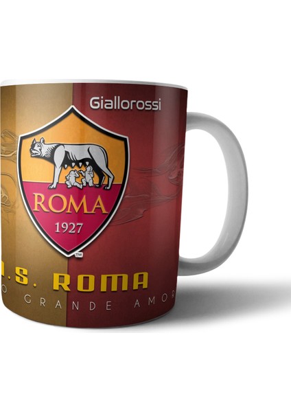 As Roma Futbol Kulübü Kupa Bardak Model 3