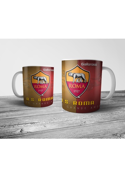 As Roma Futbol Kulübü Kupa Bardak Model 3 fiyatları
