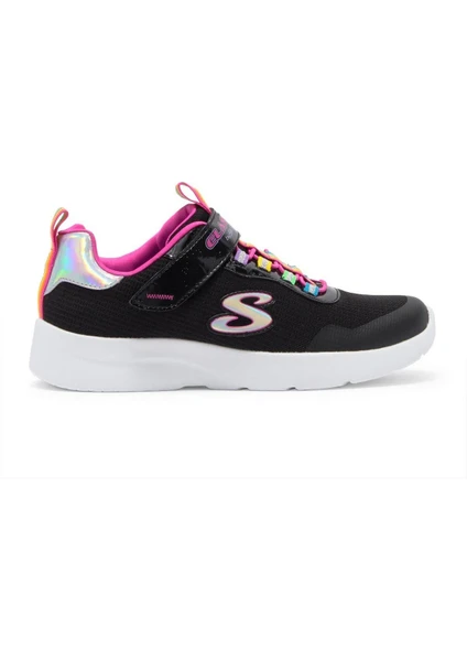 Dynamight 2.0-Rockin Rainbow Çocuk Siyah Sneaker 302464L BKMT