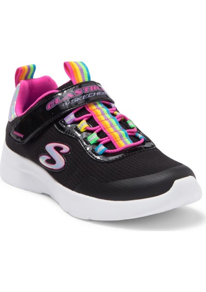 Dynamight 2.0-Rockin Rainbow Çocuk Siyah Sneaker 302464L BKMT