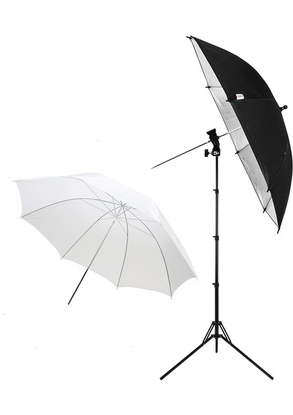 3lü Strobist Set. Işık Ayağı,şemsiye,flaş ve Şemsiye Adaptörü 50C