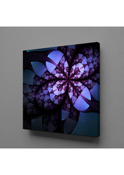 Eflatun Çiçek 140X140CM